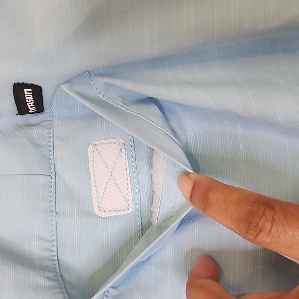 Tunaskin Mens Light Blue Fishing Shorts Size 40 - Picture 7 of 14